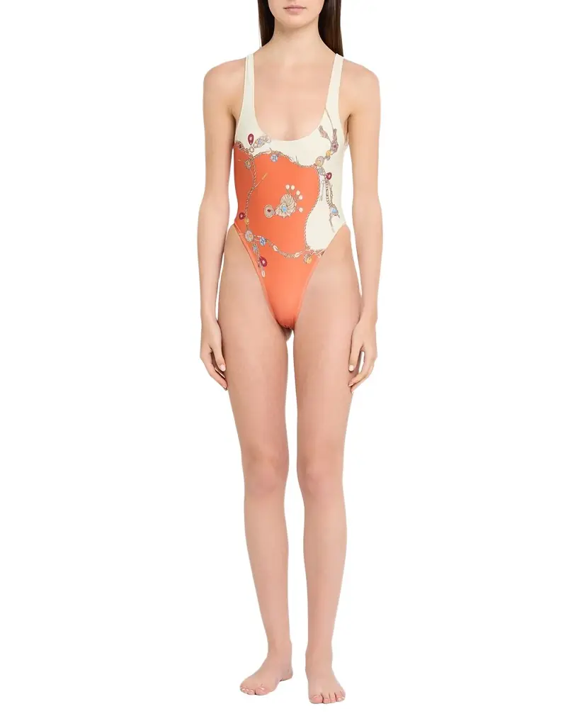 Versace Stolen Jewels One-Piece Swimsuit - Women's Clothing