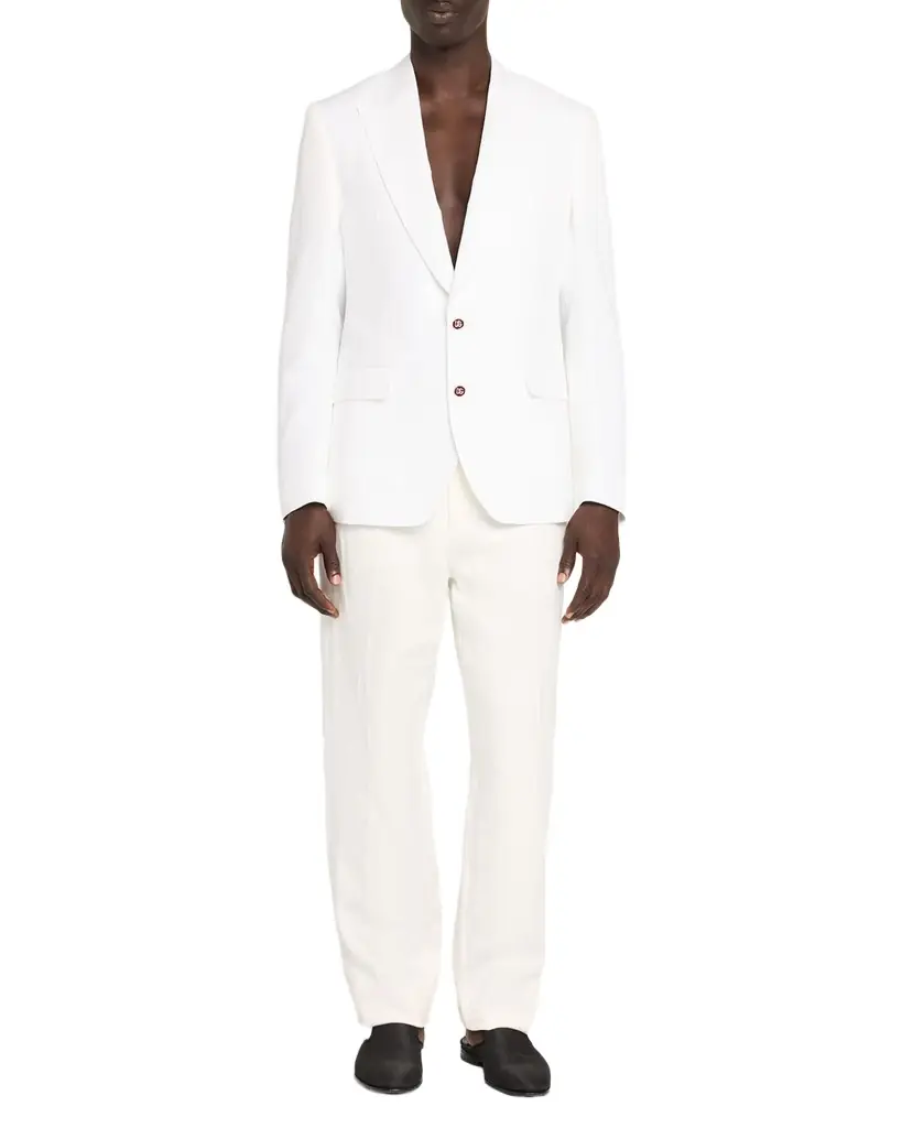 Dolce & Gabbana Men 's Light Linen Two-Button Suit Jacket - Women's Clothing