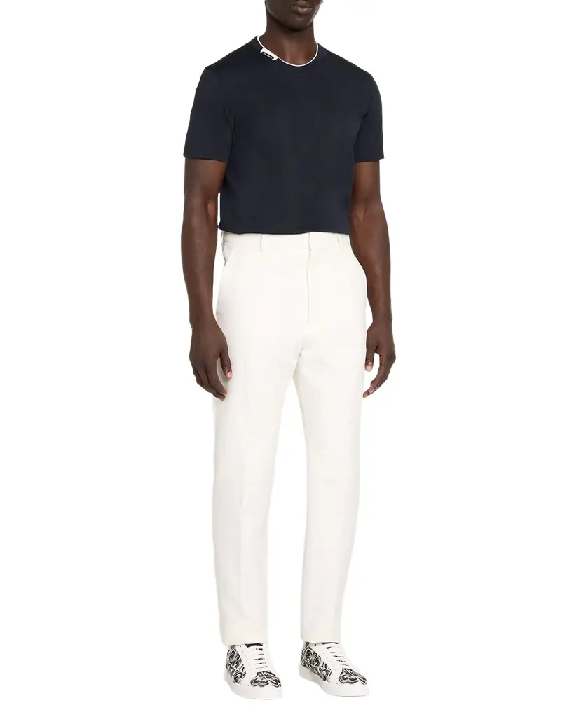 Dolce & Gabbana Men 's Jersey Tipped Crewneck T-Shirt