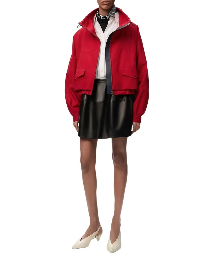 Loewe Lightweight Cropped Technical Jacket - Women's Clothing