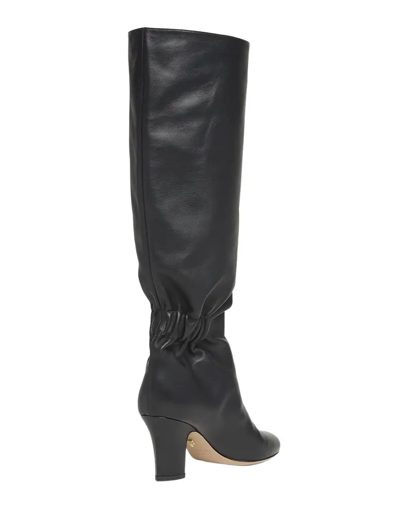 Ferragamo Jannette Goatskin Knee Boots - Women's Shoes