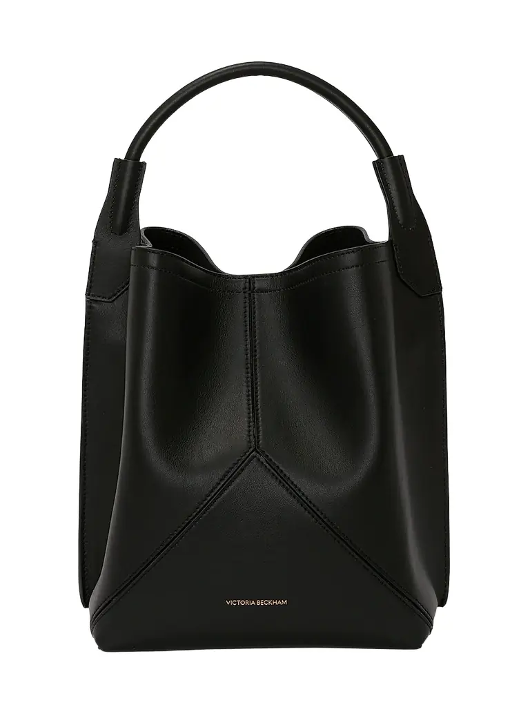 Victoria Beckham Women's Victoria Leather Bucket Bag - Black - Women's Bags
